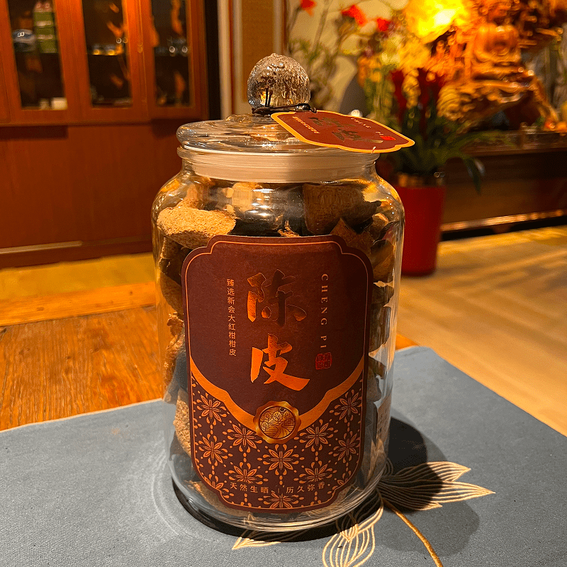 陈皮2009年青皮，200克一罐